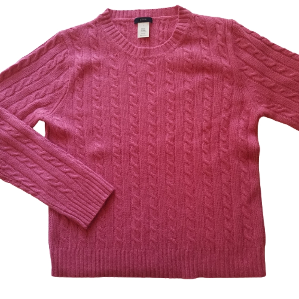 J.Crew Cable knit Sweater - Like New!